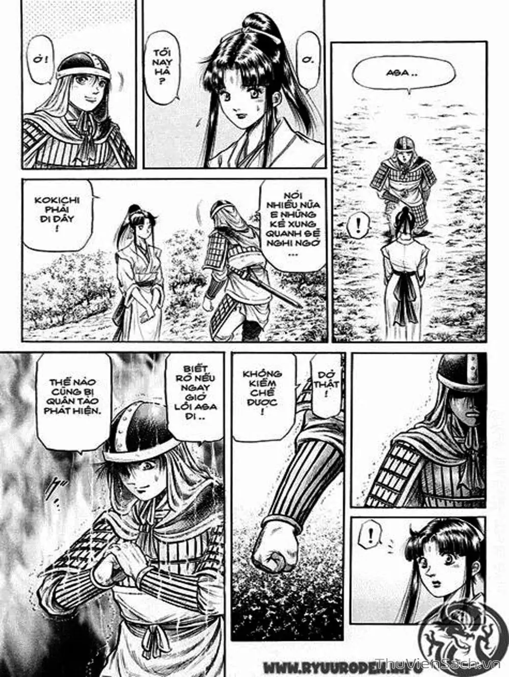 Truyện Tranh Chú Bé Rồng - Ryuuroden trang 5