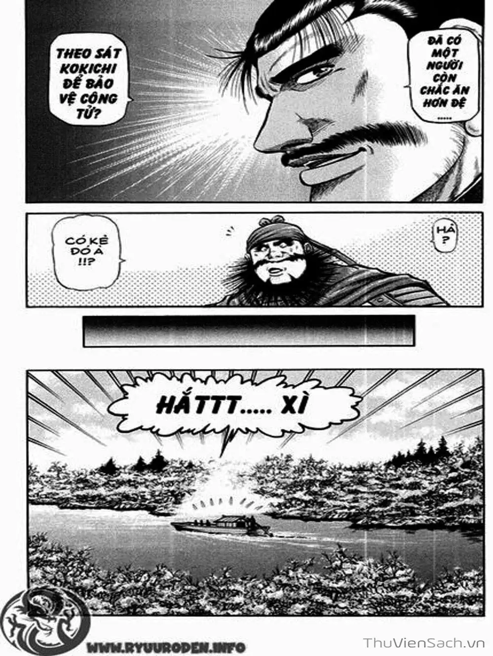 Truyện Tranh Chú Bé Rồng - Ryuuroden trang 5