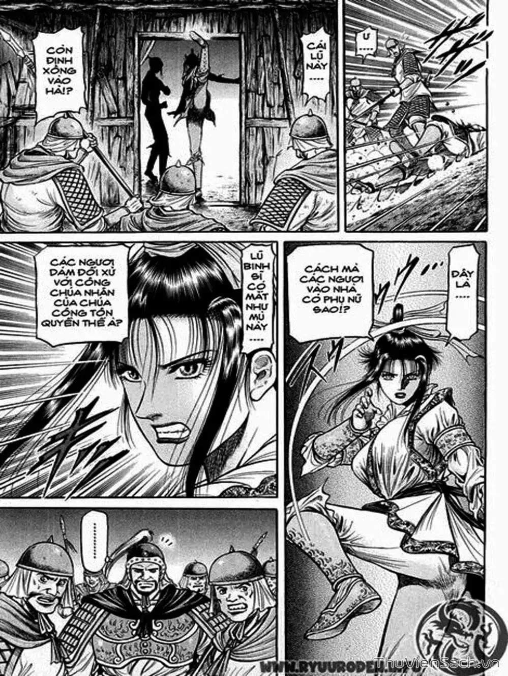 Truyện Tranh Chú Bé Rồng - Ryuuroden trang 5