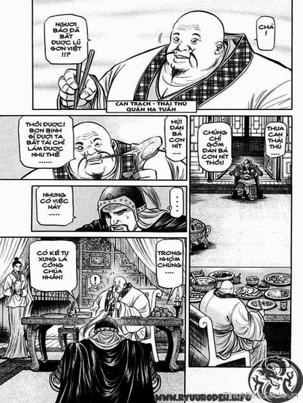 Truyện Tranh Chú Bé Rồng - Ryuuroden trang 5