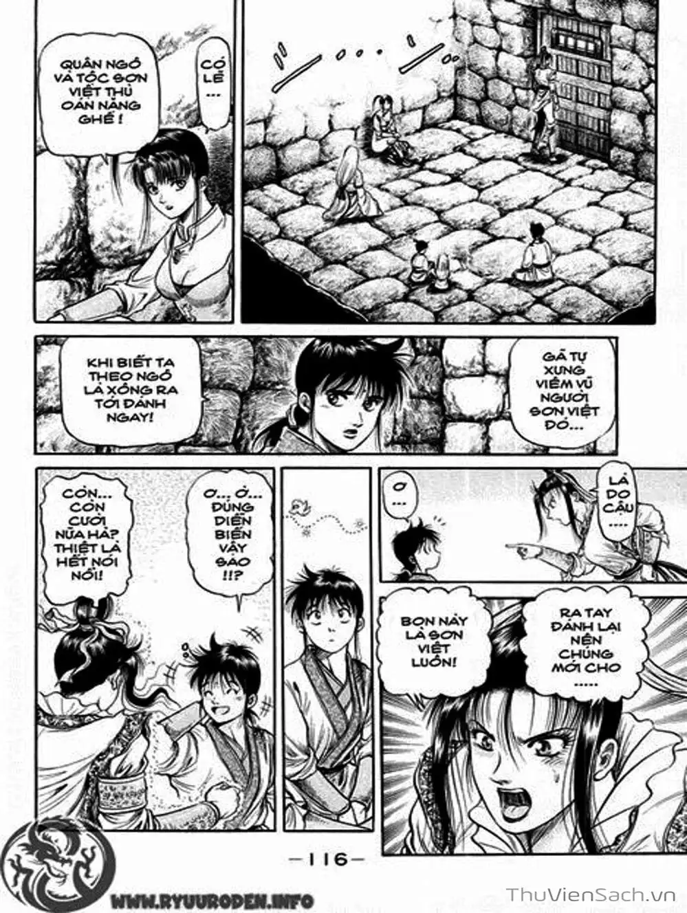 Truyện Tranh Chú Bé Rồng - Ryuuroden trang 5