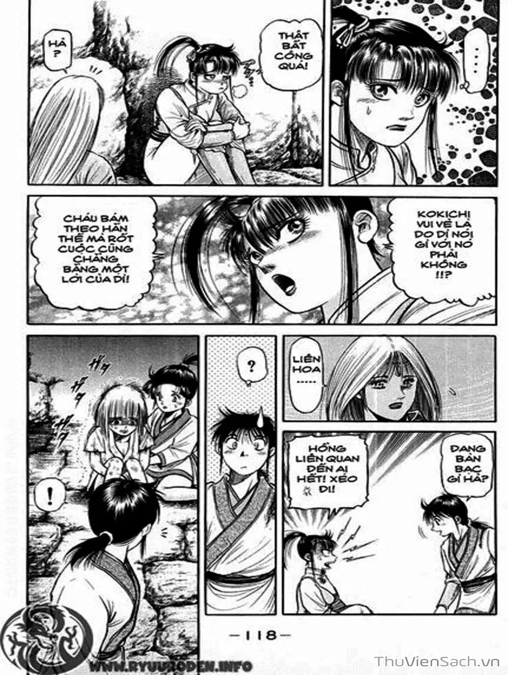 Truyện Tranh Chú Bé Rồng - Ryuuroden trang 5