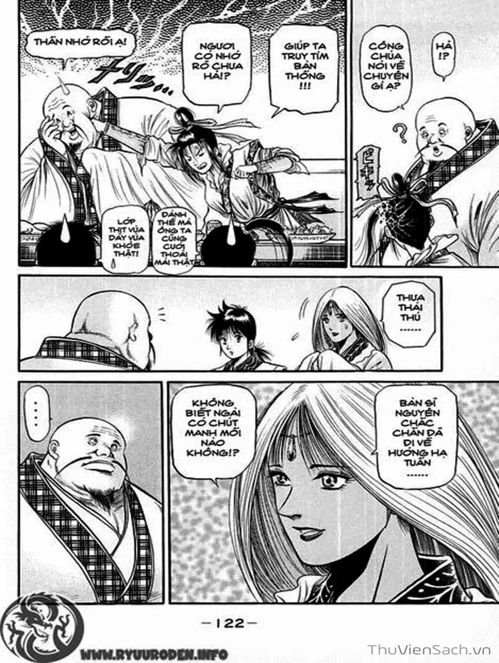 Truyện Tranh Chú Bé Rồng - Ryuuroden trang 5