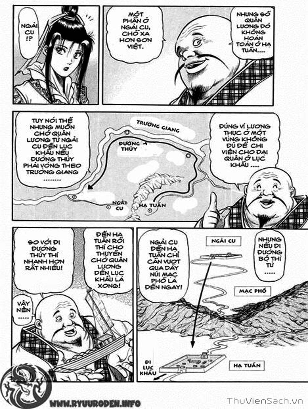 Truyện Tranh Chú Bé Rồng - Ryuuroden trang 5