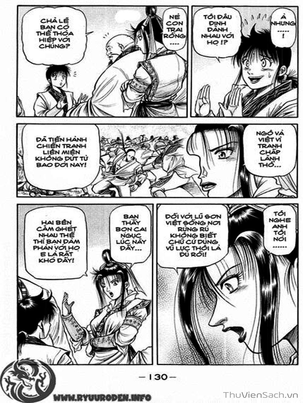 Truyện Tranh Chú Bé Rồng - Ryuuroden trang 5