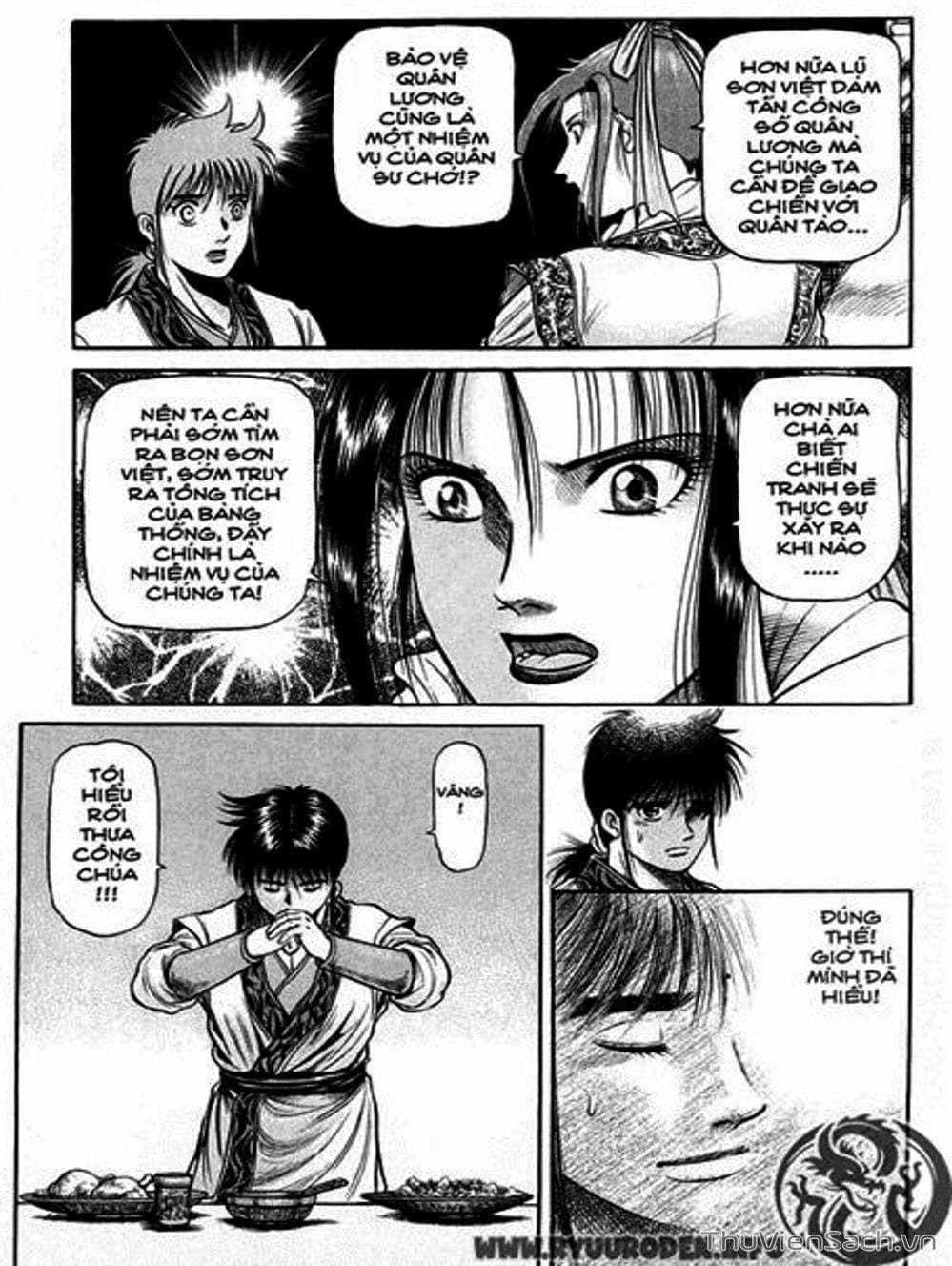 Truyện Tranh Chú Bé Rồng - Ryuuroden trang 5