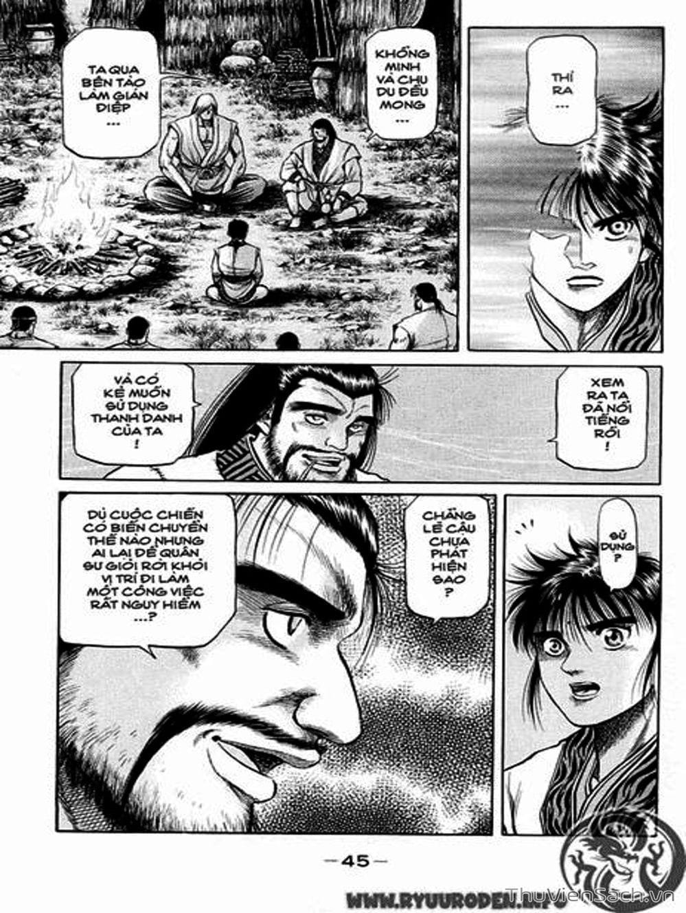 Truyện Tranh Chú Bé Rồng - Ryuuroden trang 5