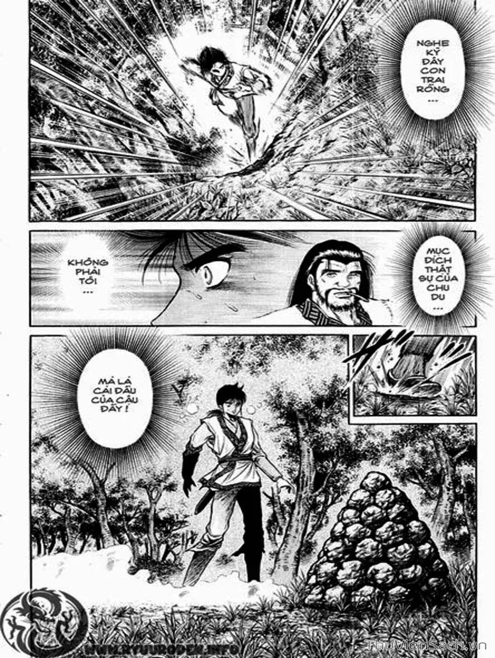 Truyện Tranh Chú Bé Rồng - Ryuuroden trang 5