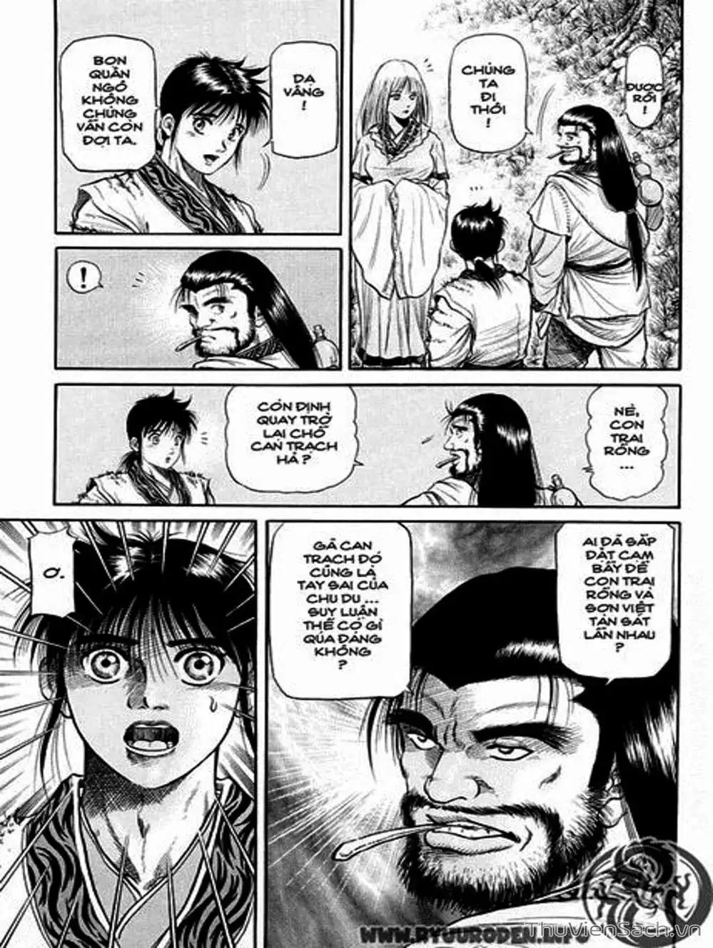 Truyện Tranh Chú Bé Rồng - Ryuuroden trang 5