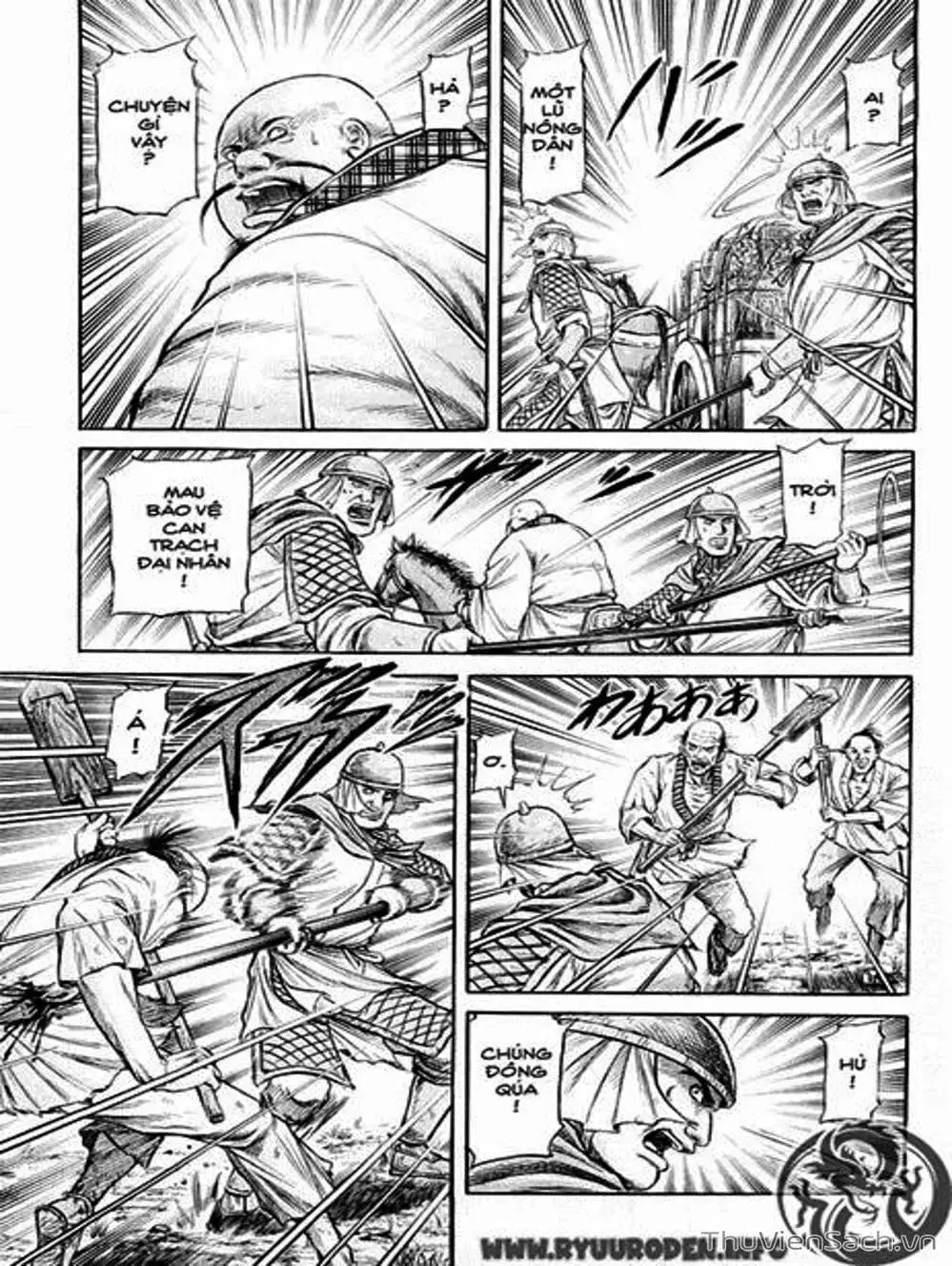 Truyện Tranh Chú Bé Rồng - Ryuuroden trang 5