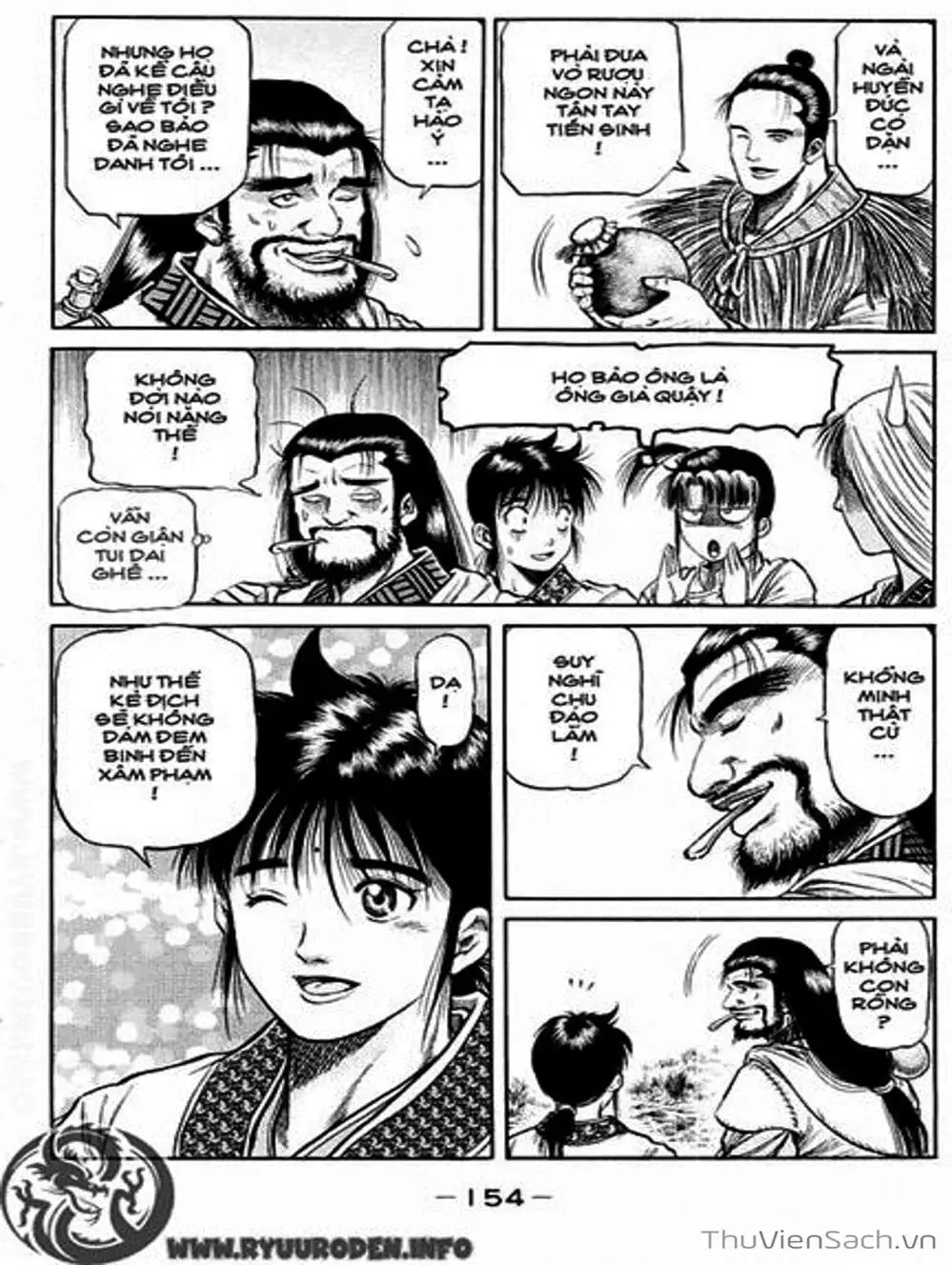 Truyện Tranh Chú Bé Rồng - Ryuuroden trang 5