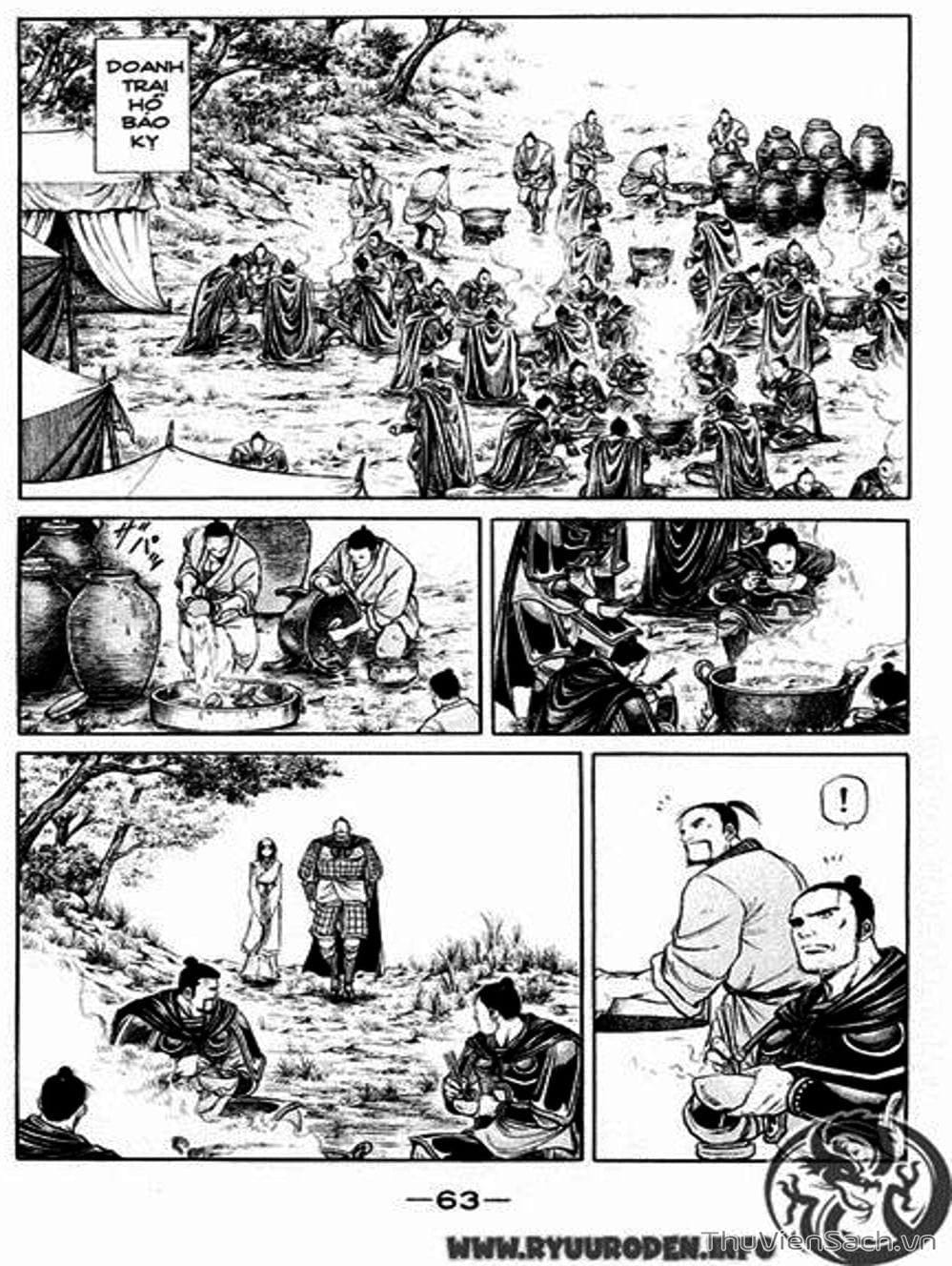 Truyện Tranh Chú Bé Rồng - Ryuuroden trang 5