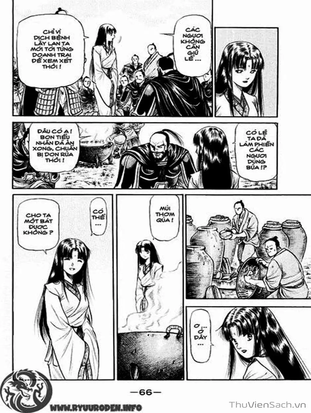 Truyện Tranh Chú Bé Rồng - Ryuuroden trang 5