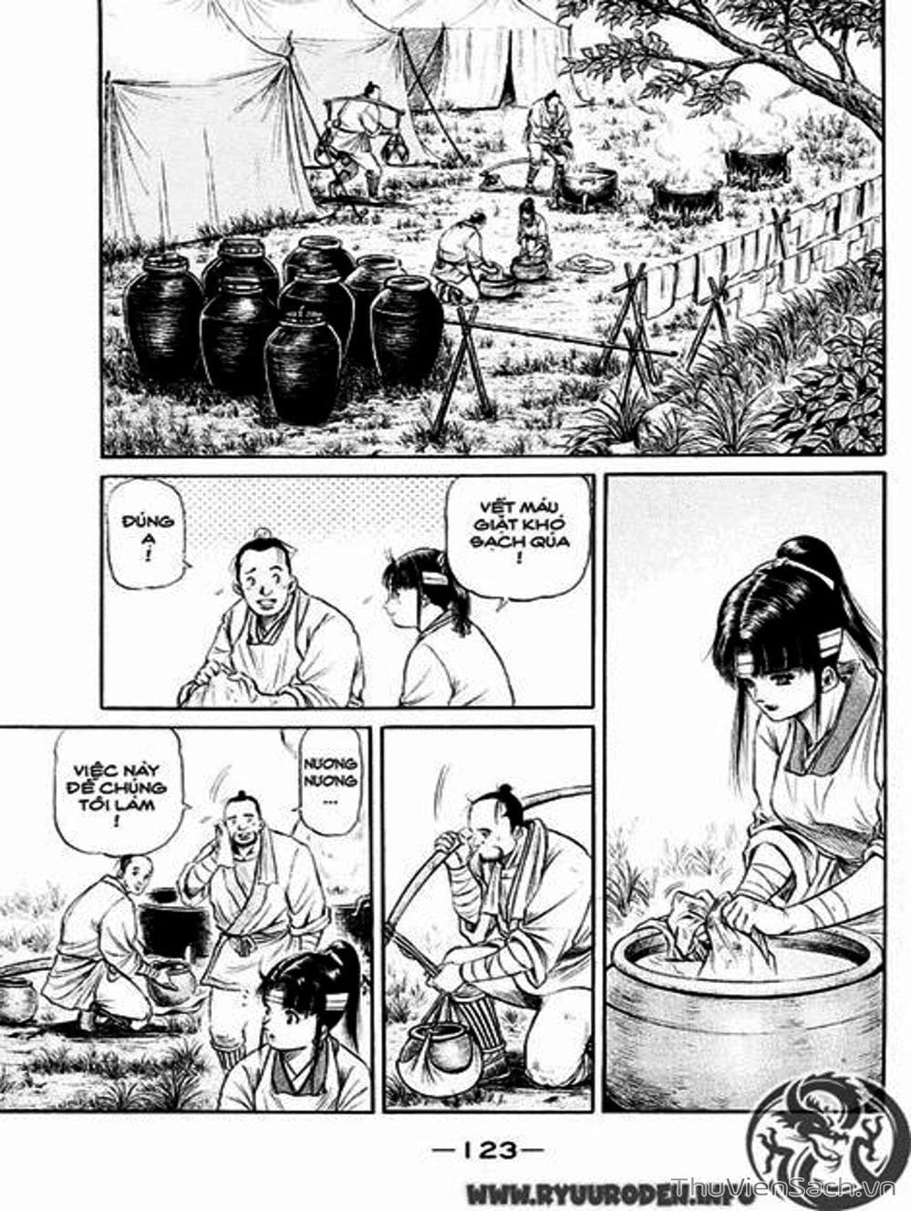 Truyện Tranh Chú Bé Rồng - Ryuuroden trang 5