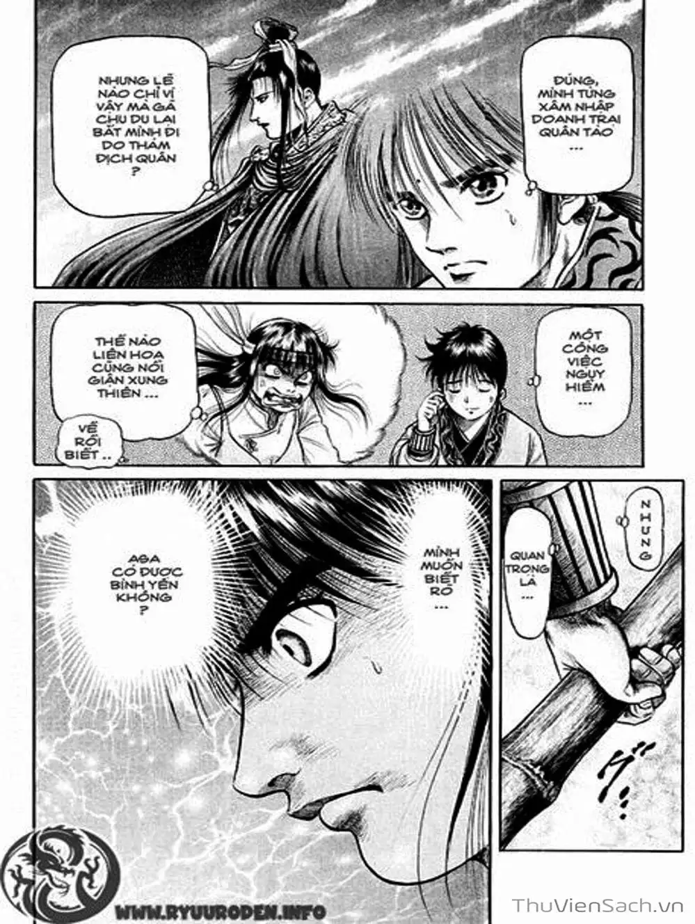 Truyện Tranh Chú Bé Rồng - Ryuuroden trang 5