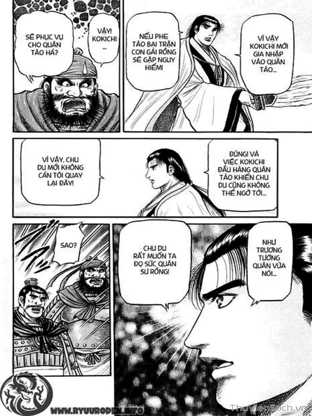 Truyện Tranh Chú Bé Rồng - Ryuuroden trang 5