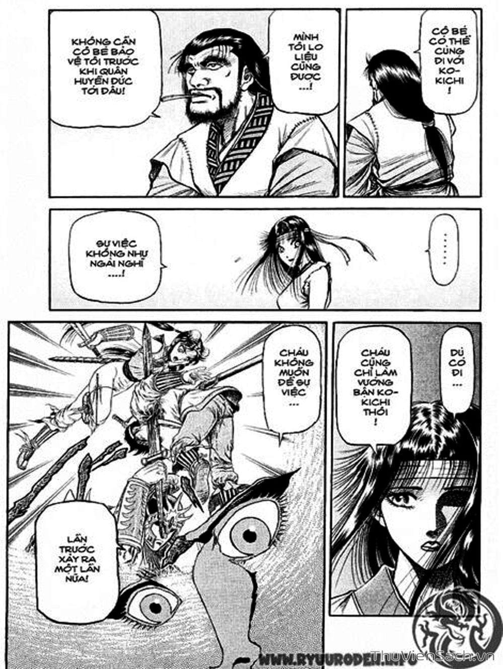 Truyện Tranh Chú Bé Rồng - Ryuuroden trang 5