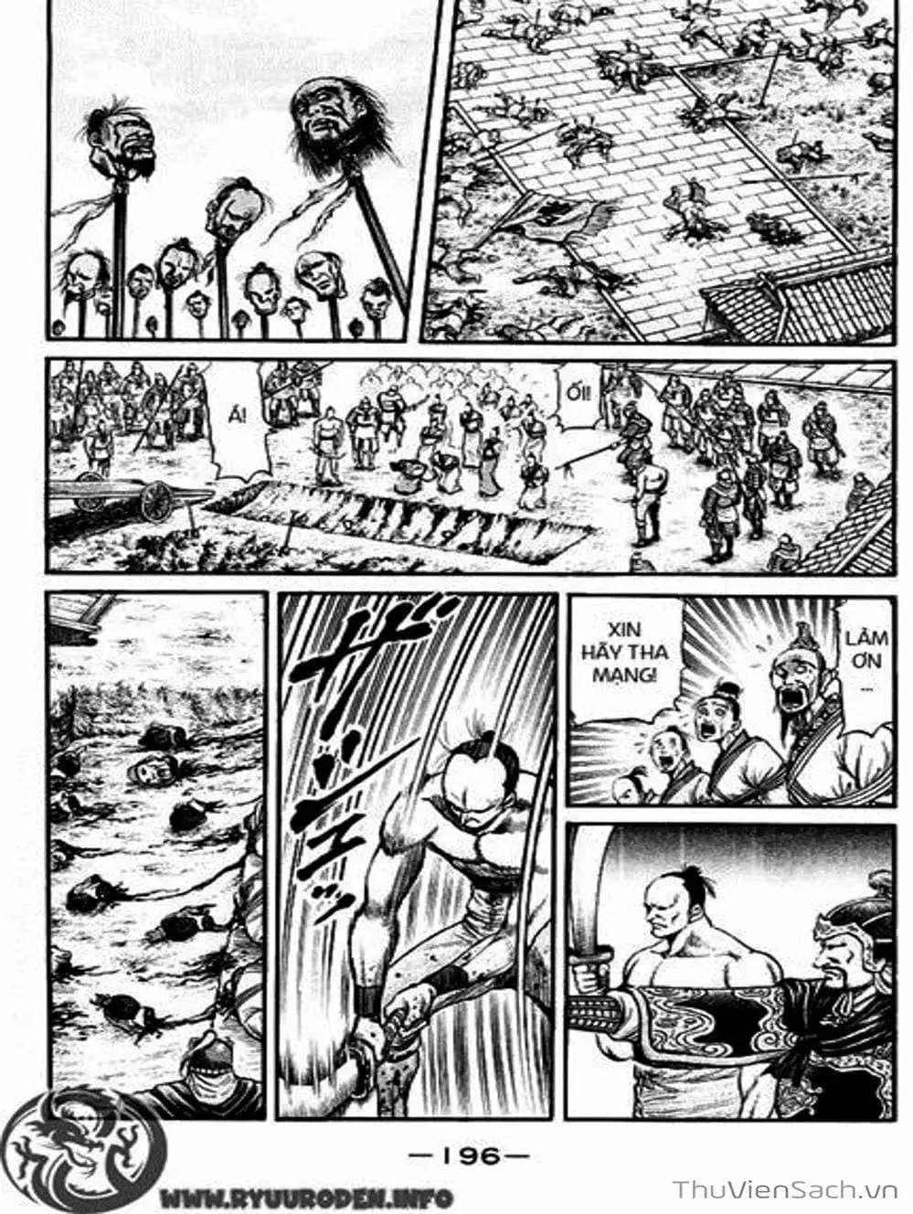 Truyện Tranh Chú Bé Rồng - Ryuuroden trang 5