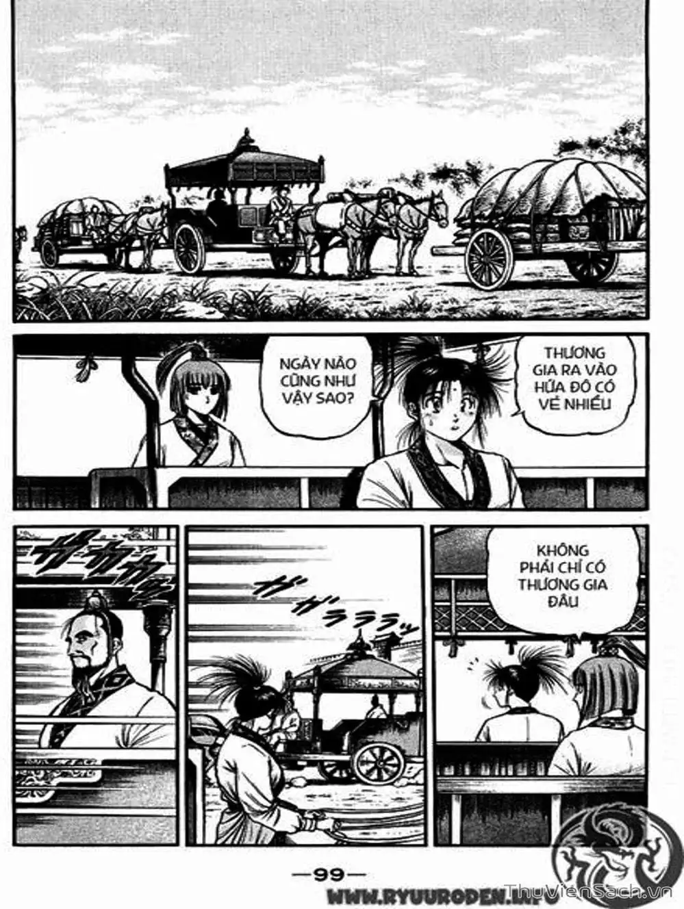 Truyện Tranh Chú Bé Rồng - Ryuuroden trang 5