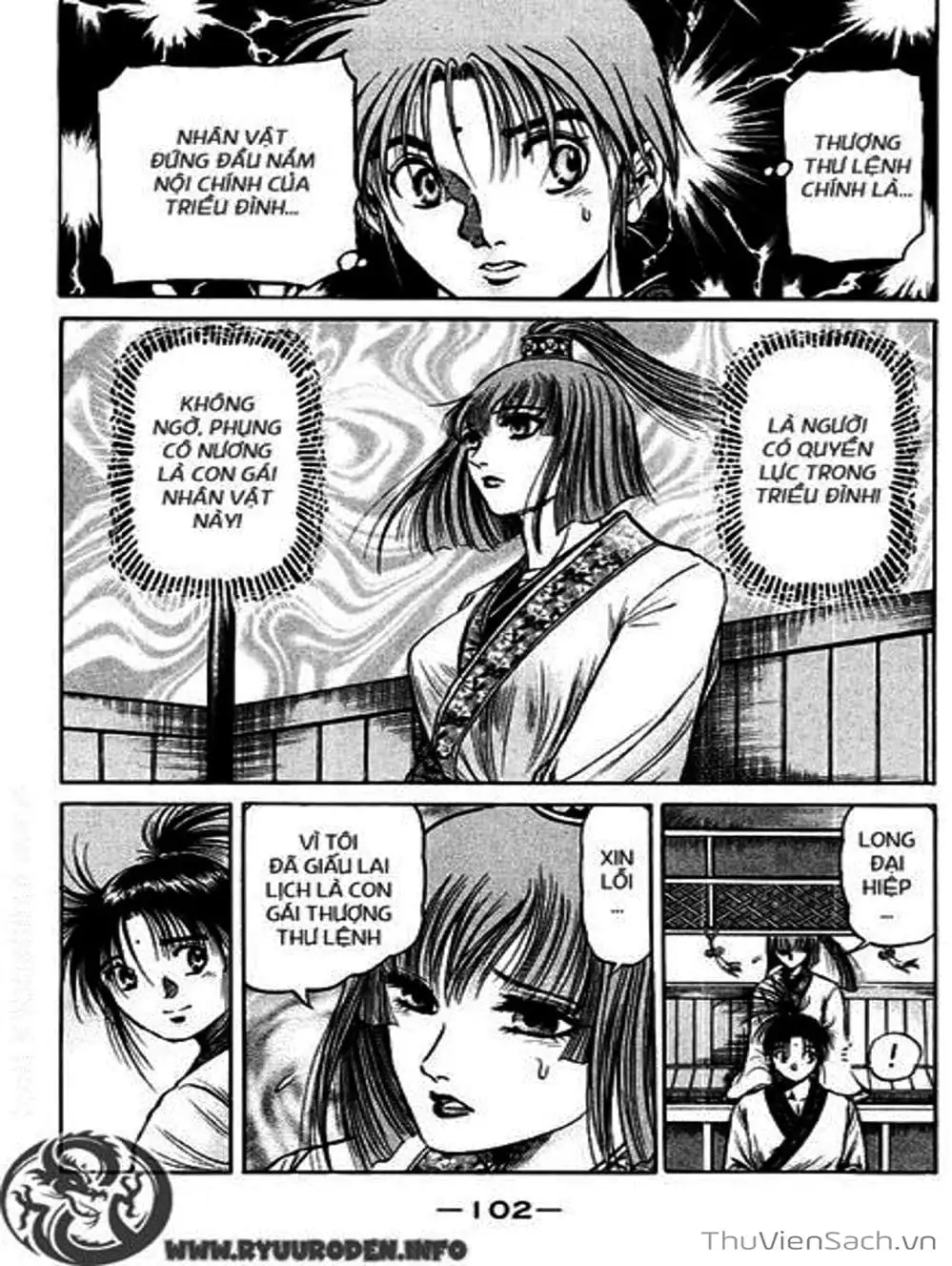 Truyện Tranh Chú Bé Rồng - Ryuuroden trang 5