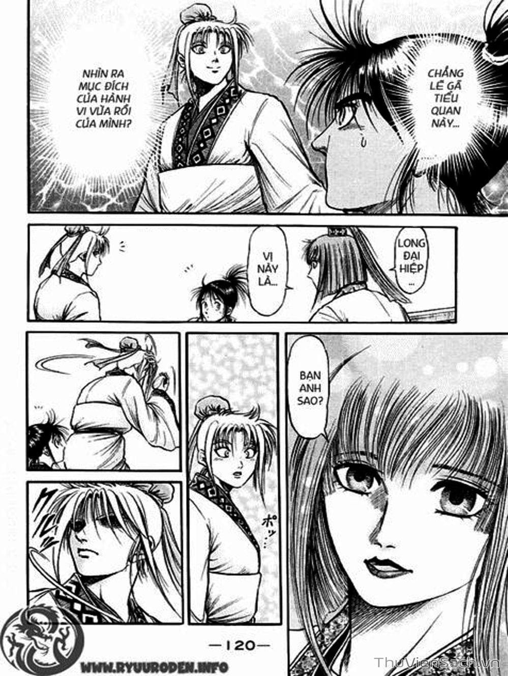 Truyện Tranh Chú Bé Rồng - Ryuuroden trang 5