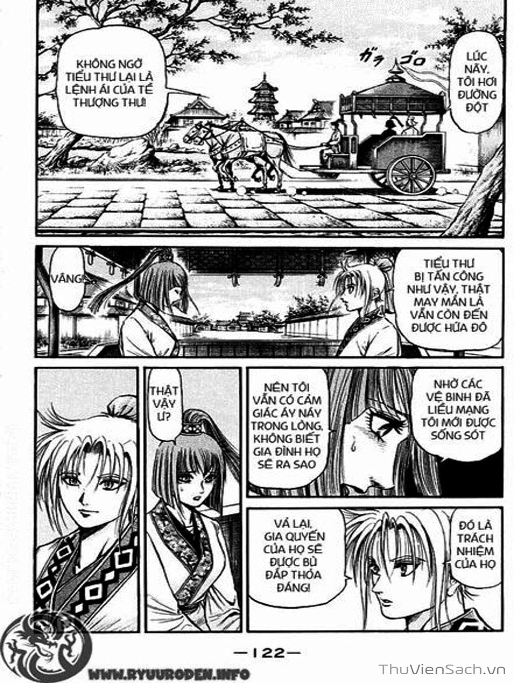 Truyện Tranh Chú Bé Rồng - Ryuuroden trang 5