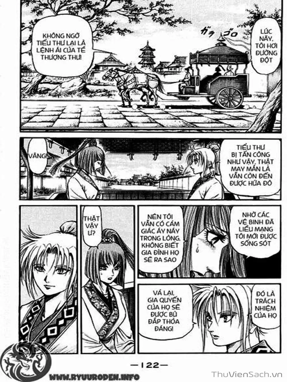 Truyện Tranh Chú Bé Rồng - Ryuuroden trang 5