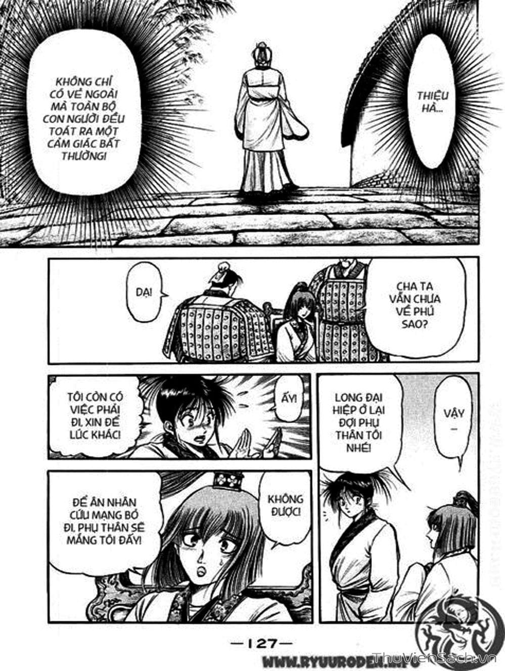 Truyện Tranh Chú Bé Rồng - Ryuuroden trang 5