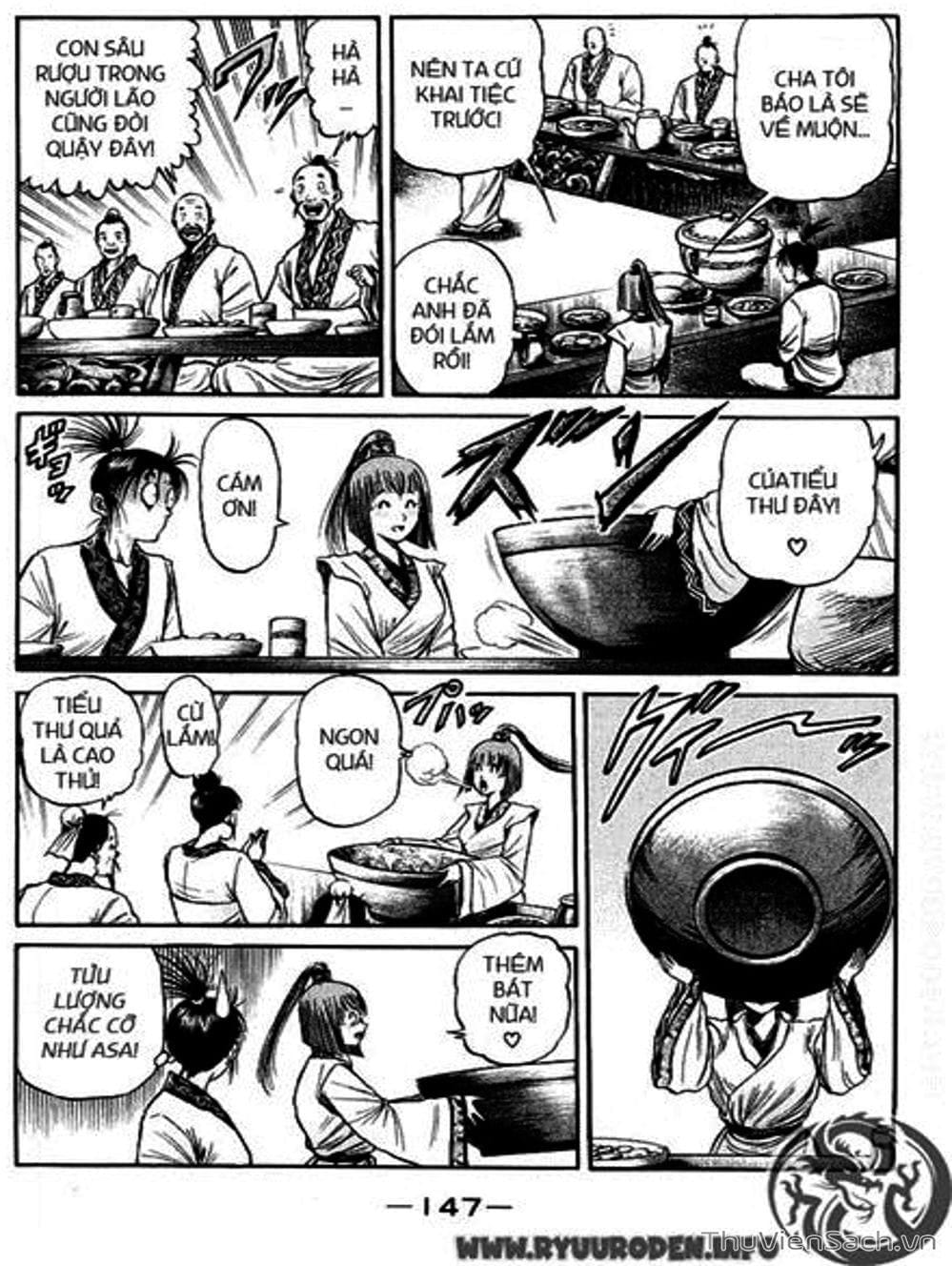 Truyện Tranh Chú Bé Rồng - Ryuuroden trang 5