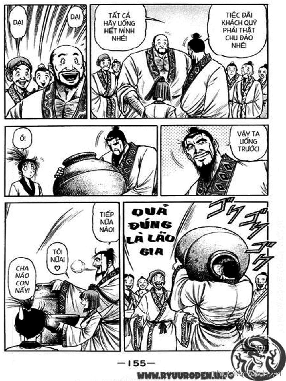 Truyện Tranh Chú Bé Rồng - Ryuuroden trang 5