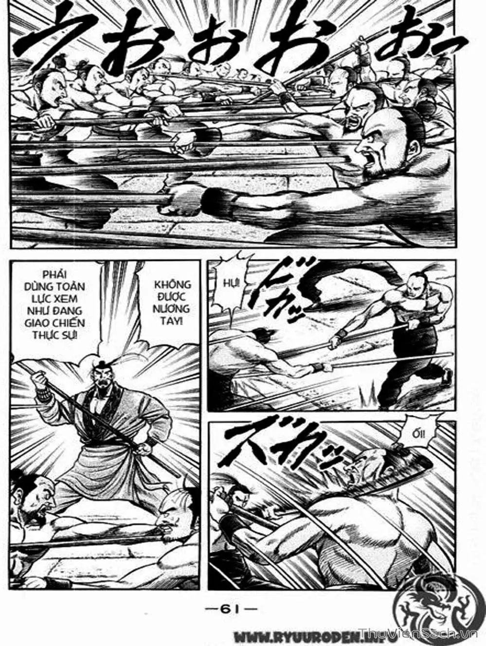 Truyện Tranh Chú Bé Rồng - Ryuuroden trang 5