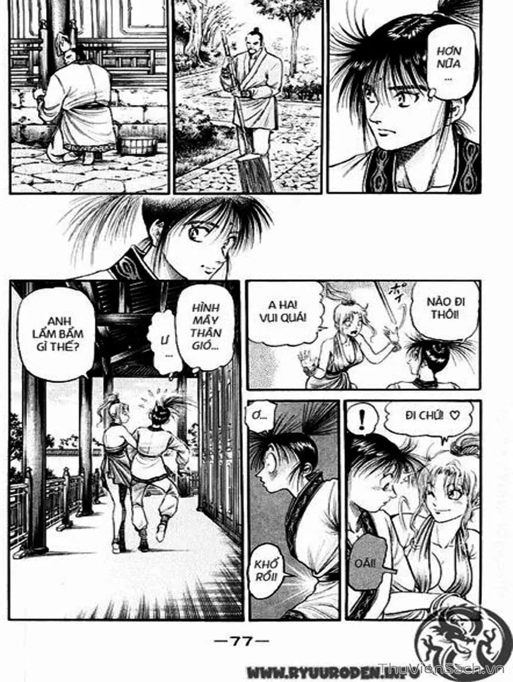 Truyện Tranh Chú Bé Rồng - Ryuuroden trang 5