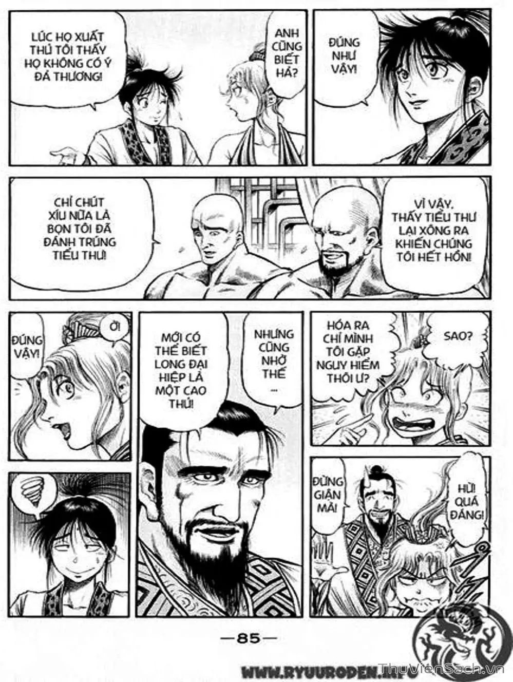 Truyện Tranh Chú Bé Rồng - Ryuuroden trang 5