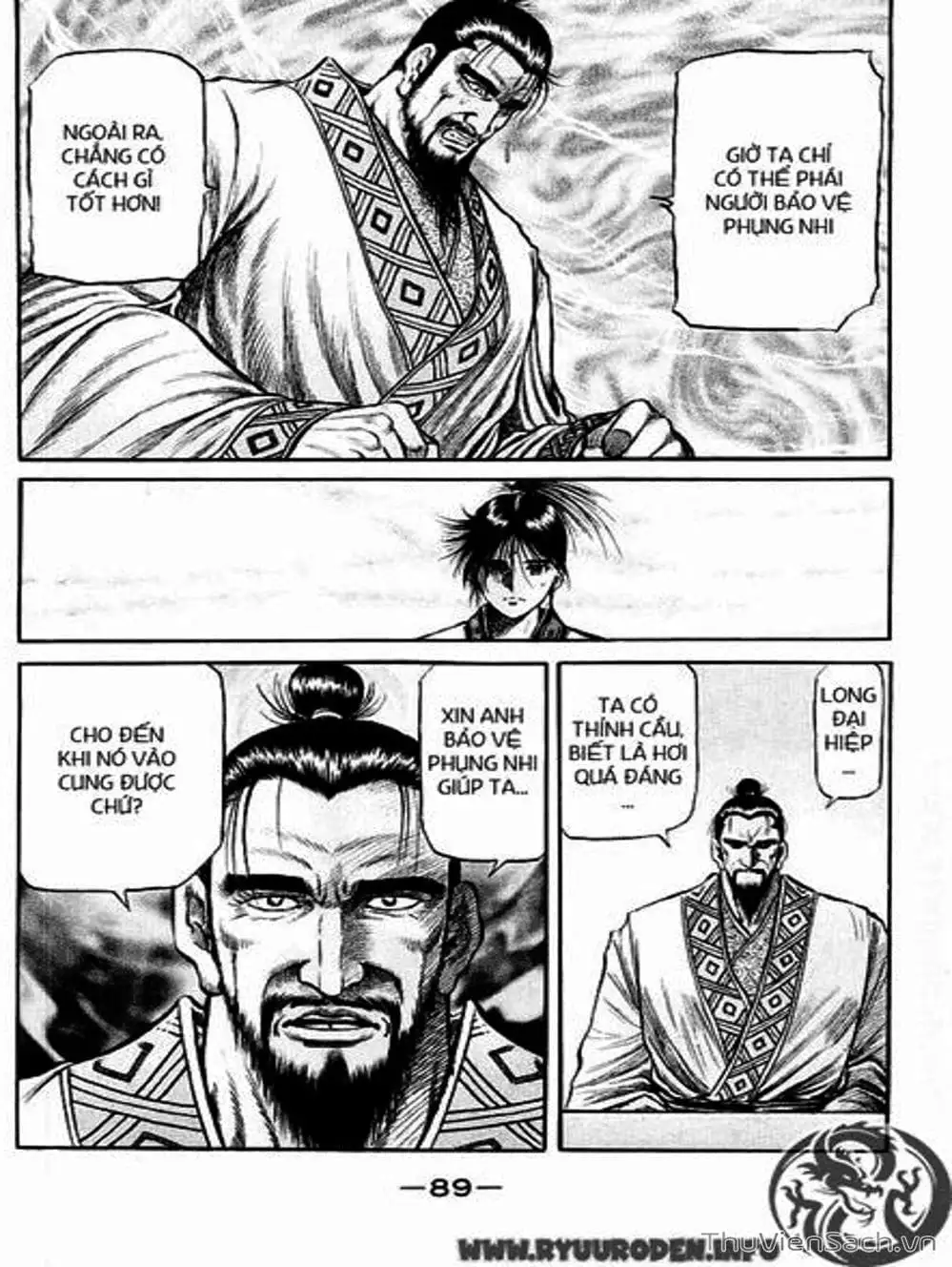 Truyện Tranh Chú Bé Rồng - Ryuuroden trang 5