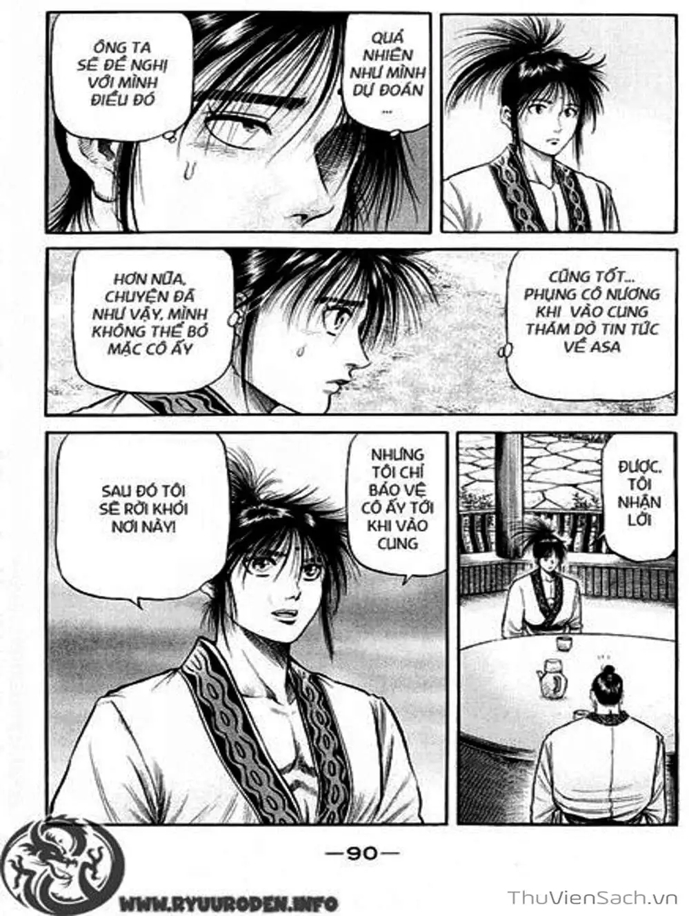 Truyện Tranh Chú Bé Rồng - Ryuuroden trang 5