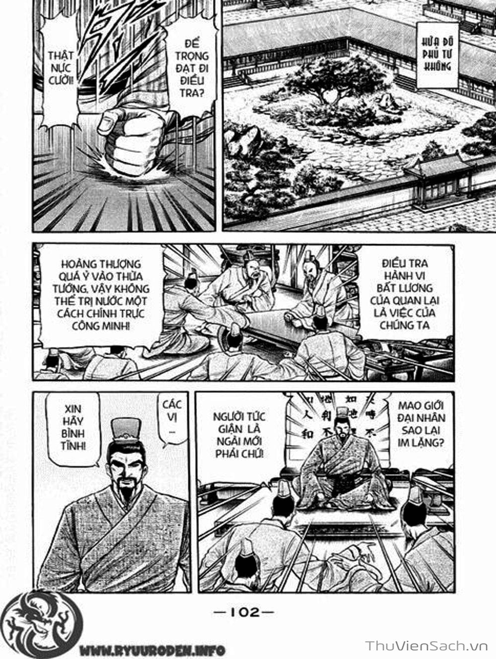 Truyện Tranh Chú Bé Rồng - Ryuuroden trang 5