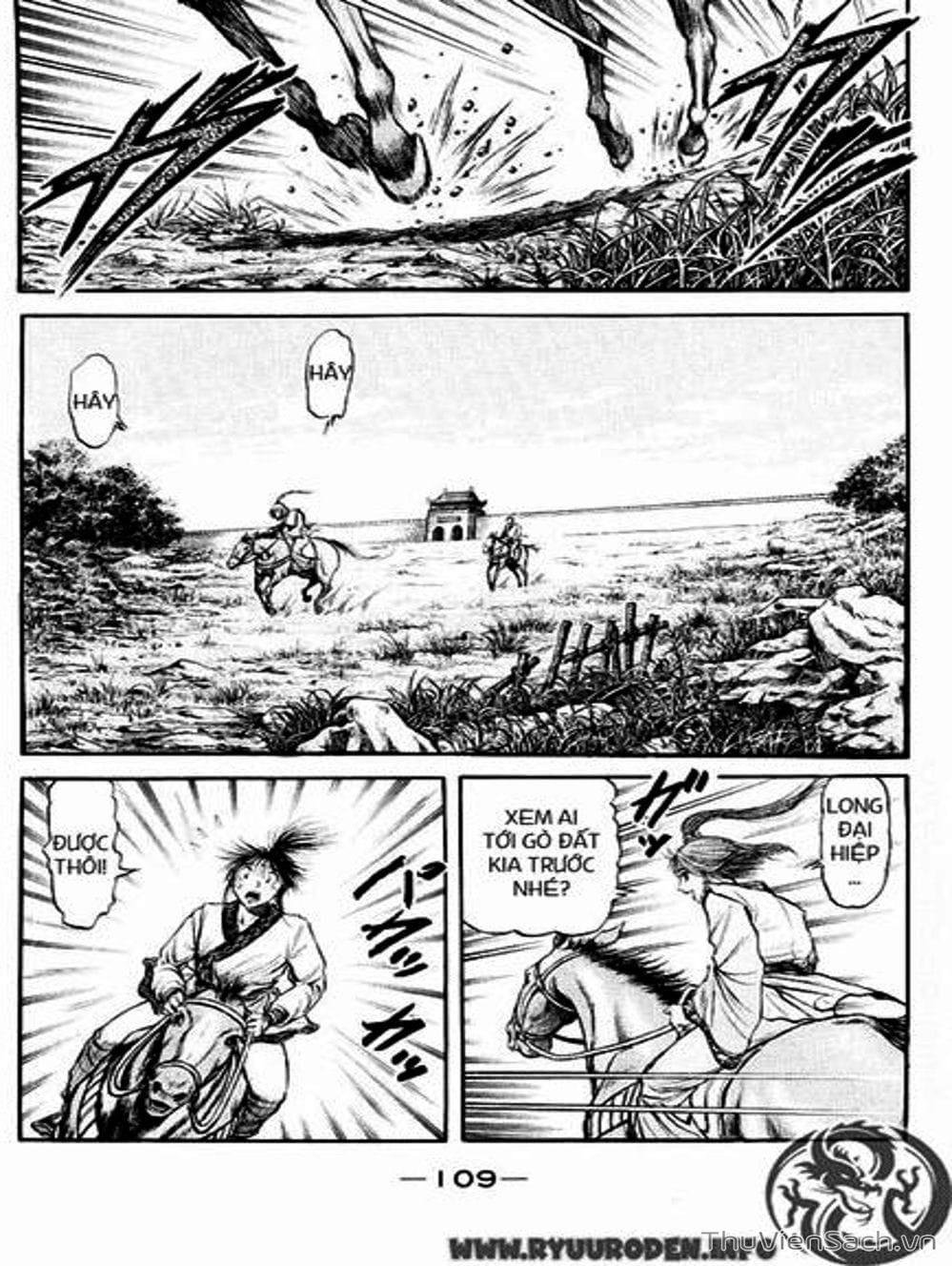 Truyện Tranh Chú Bé Rồng - Ryuuroden trang 5