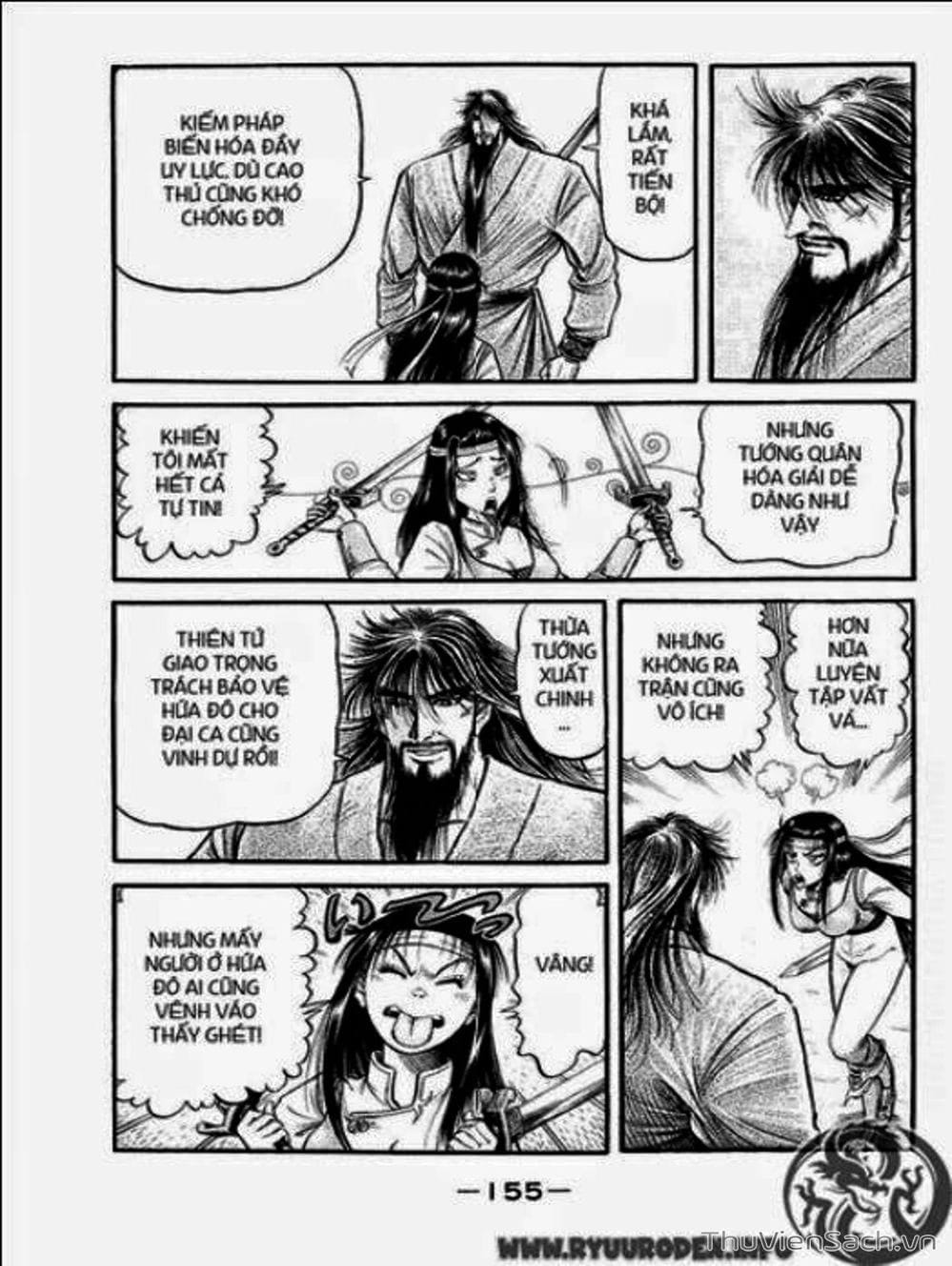 Truyện Tranh Chú Bé Rồng - Ryuuroden trang 5