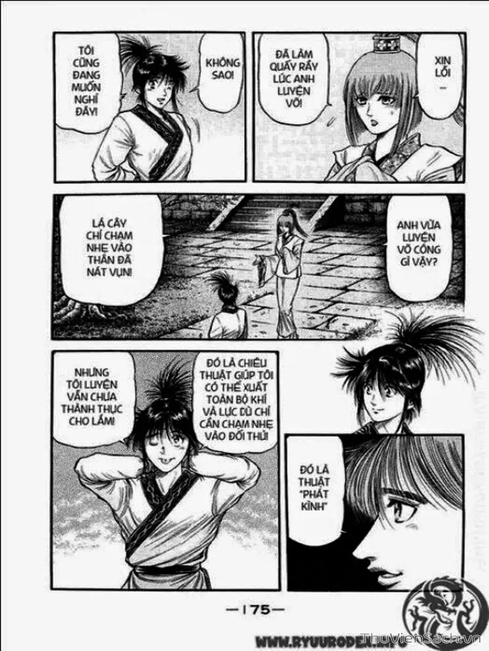 Truyện Tranh Chú Bé Rồng - Ryuuroden trang 5
