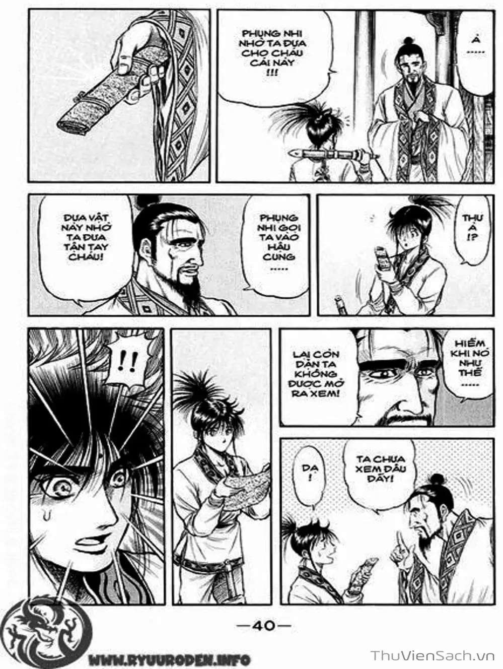 Truyện Tranh Chú Bé Rồng - Ryuuroden trang 5