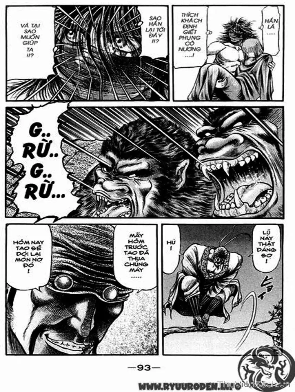 Truyện Tranh Chú Bé Rồng - Ryuuroden trang 5