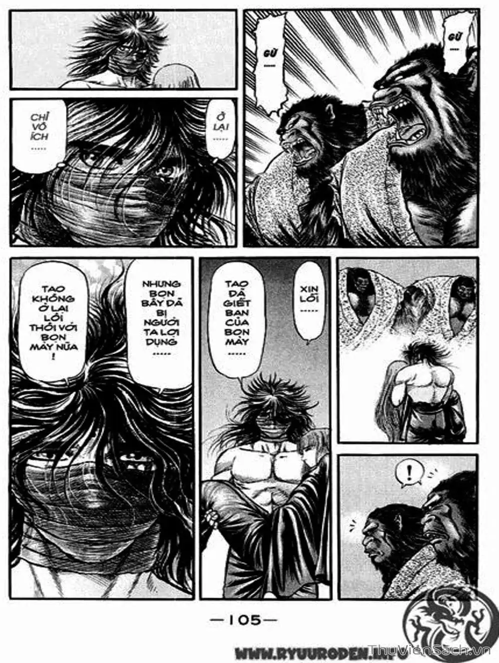 Truyện Tranh Chú Bé Rồng - Ryuuroden trang 5