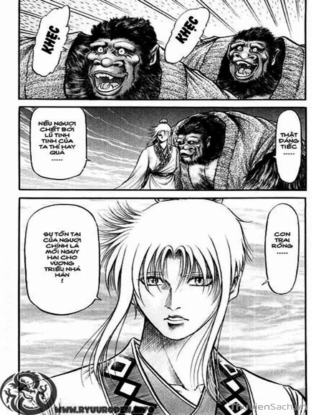 Truyện Tranh Chú Bé Rồng - Ryuuroden trang 5