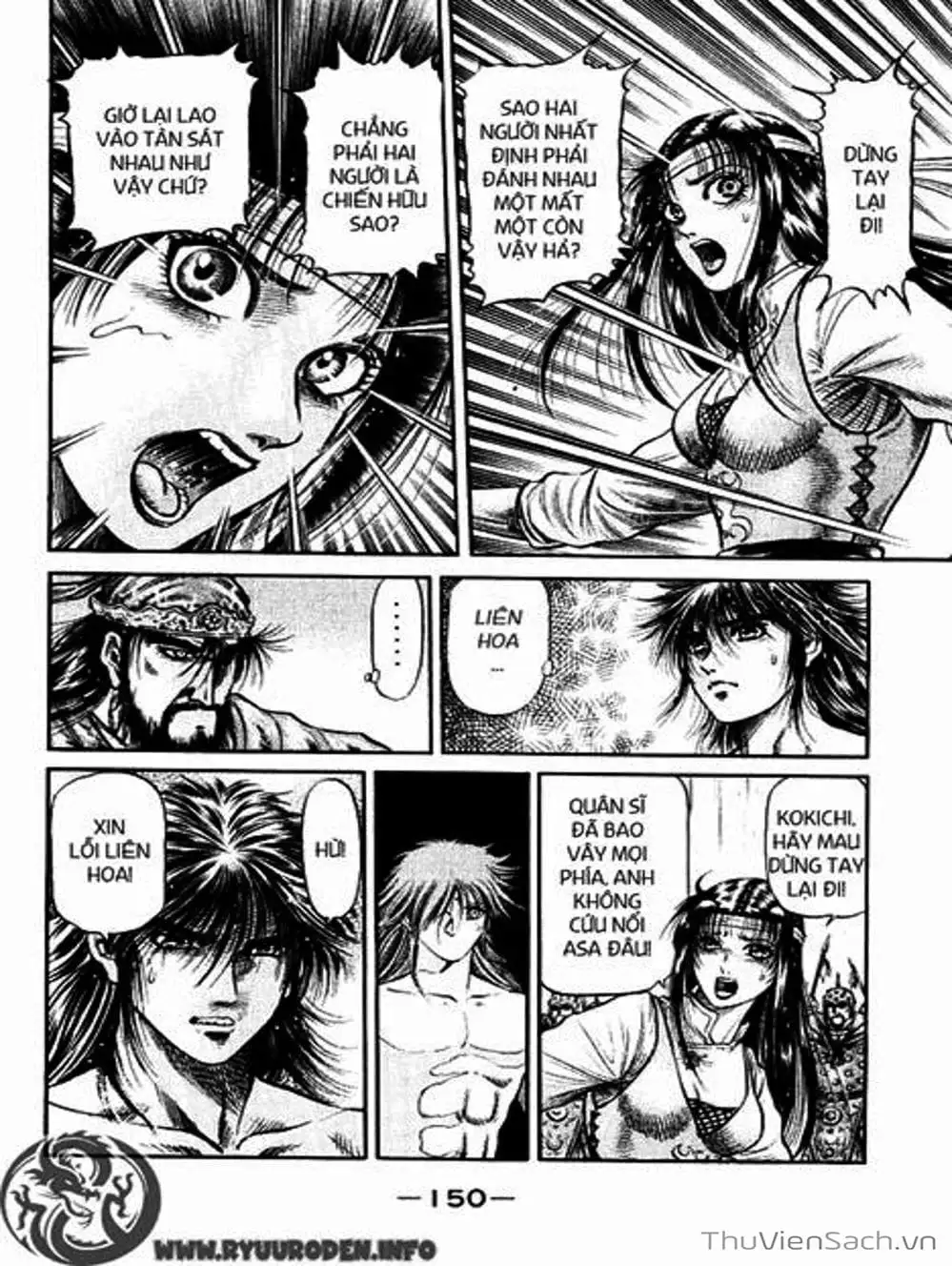 Truyện Tranh Chú Bé Rồng - Ryuuroden trang 5