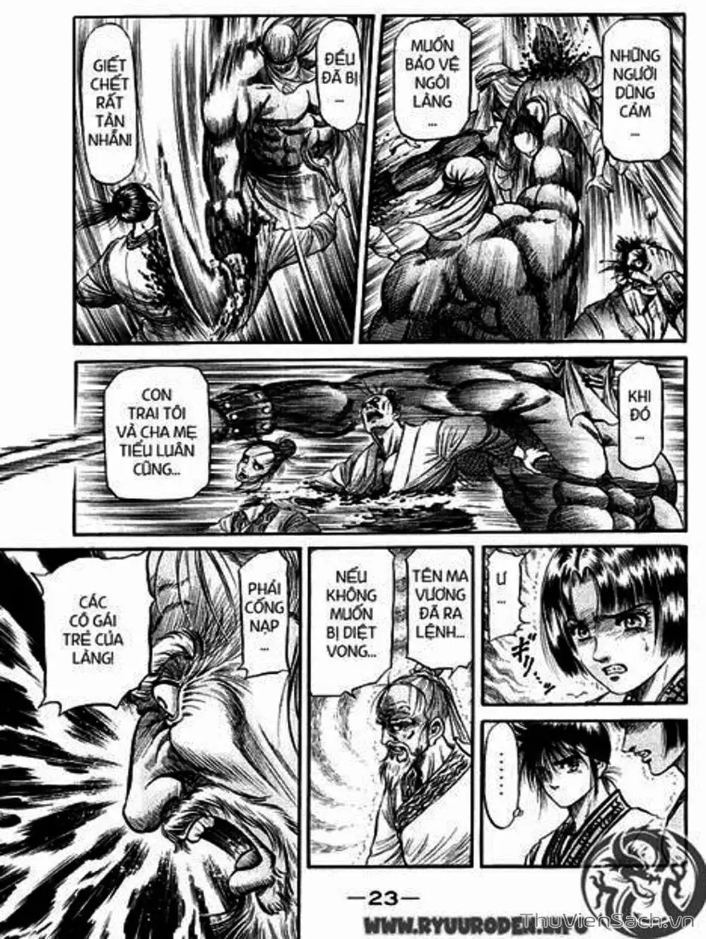 Truyện Tranh Chú Bé Rồng - Ryuuroden trang 5