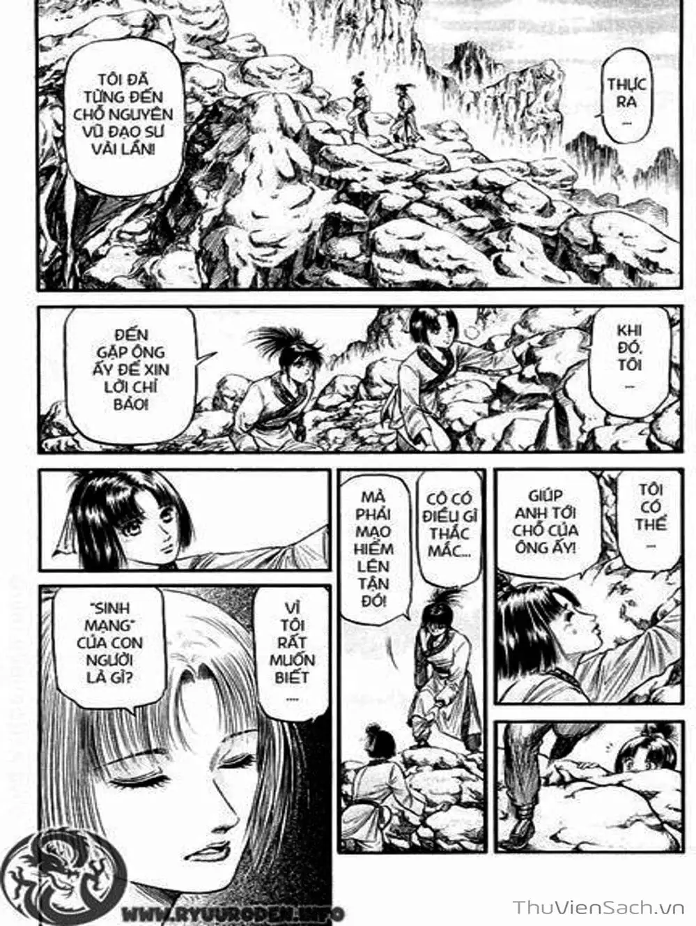 Truyện Tranh Chú Bé Rồng - Ryuuroden trang 5