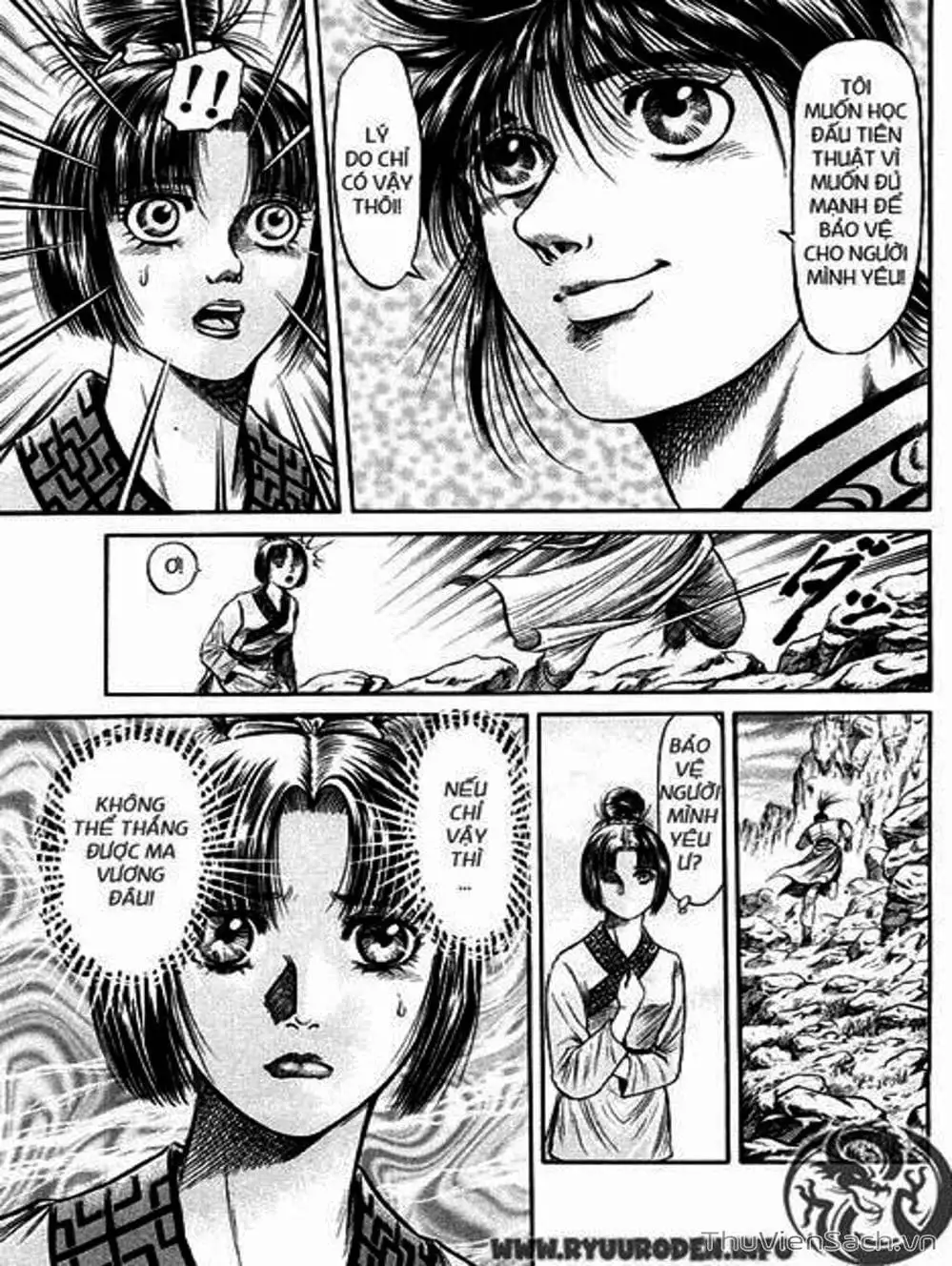 Truyện Tranh Chú Bé Rồng - Ryuuroden trang 5