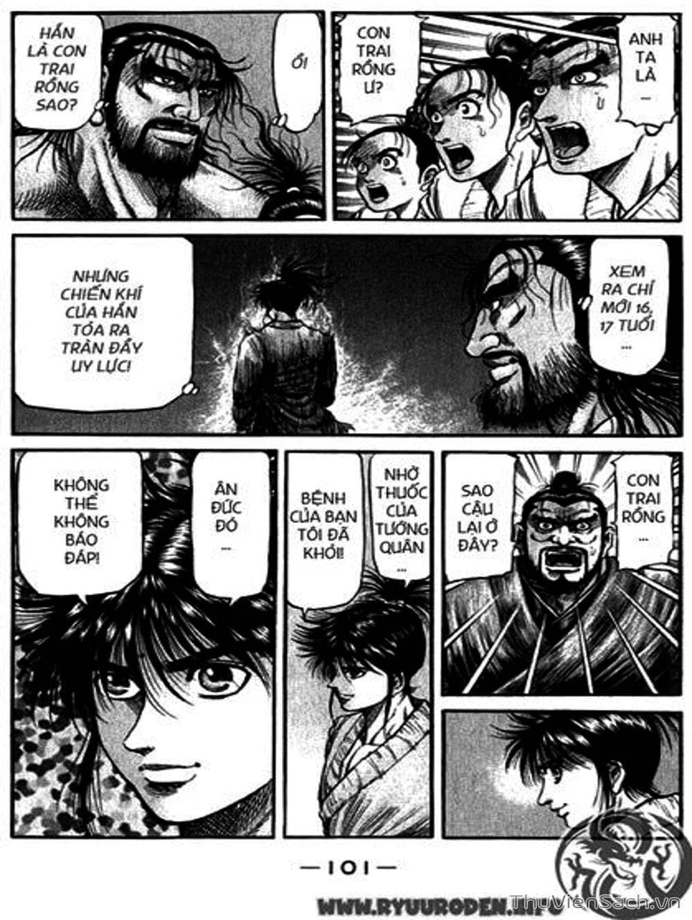 Truyện Tranh Chú Bé Rồng - Ryuuroden trang 5