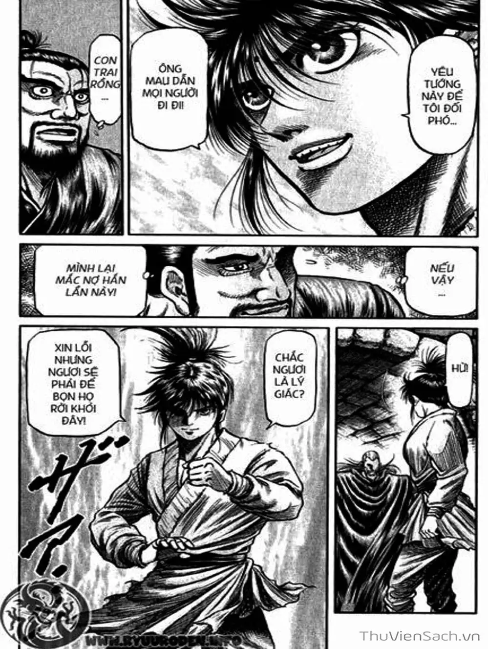 Truyện Tranh Chú Bé Rồng - Ryuuroden trang 5