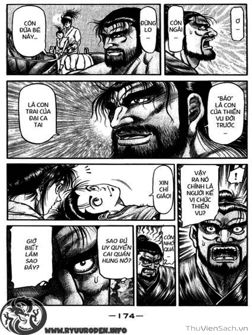 Truyện Tranh Chú Bé Rồng - Ryuuroden trang 5